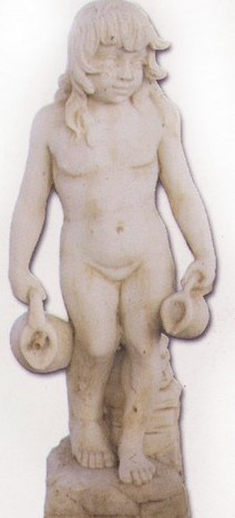 Enfant avec deux cruches