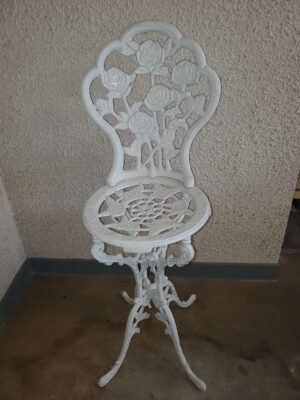 Chaise des roses haute