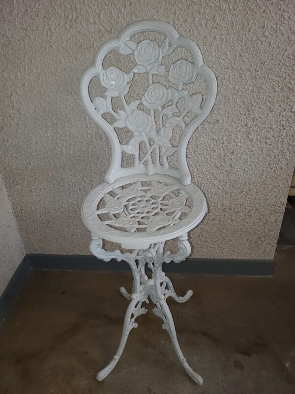 chaise des roses haute